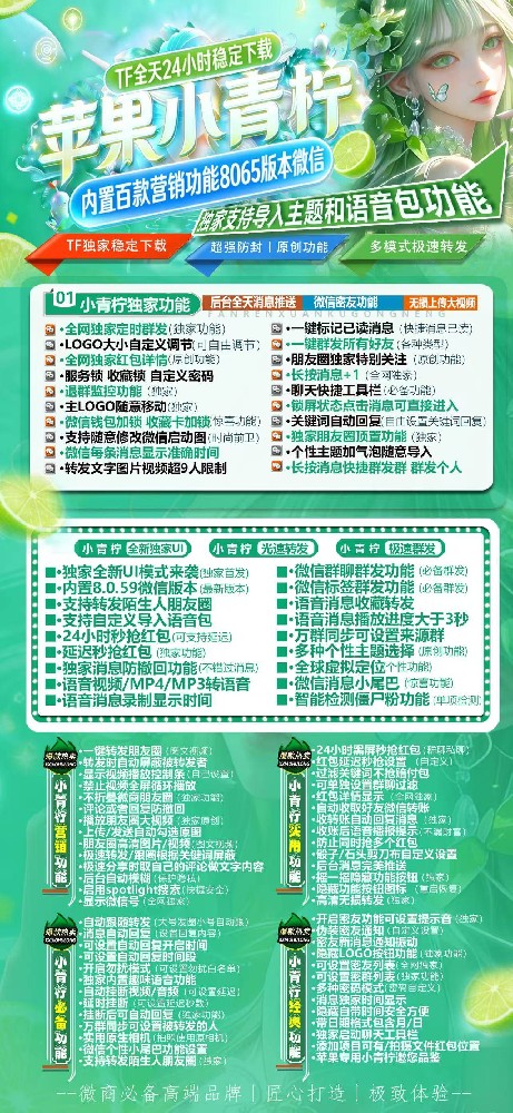小青柠TF(微信多开软件购买网站)斗战神8065